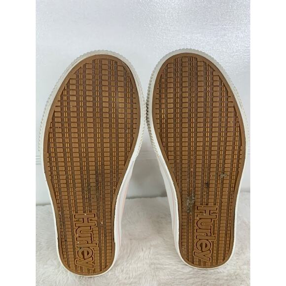 Hurley Womens Size 6M Pink Canvas Sneakers Casual Shoes - Picture 8 of 9